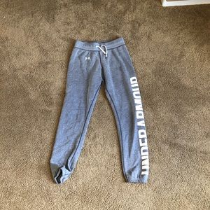 Grey sweatpants
